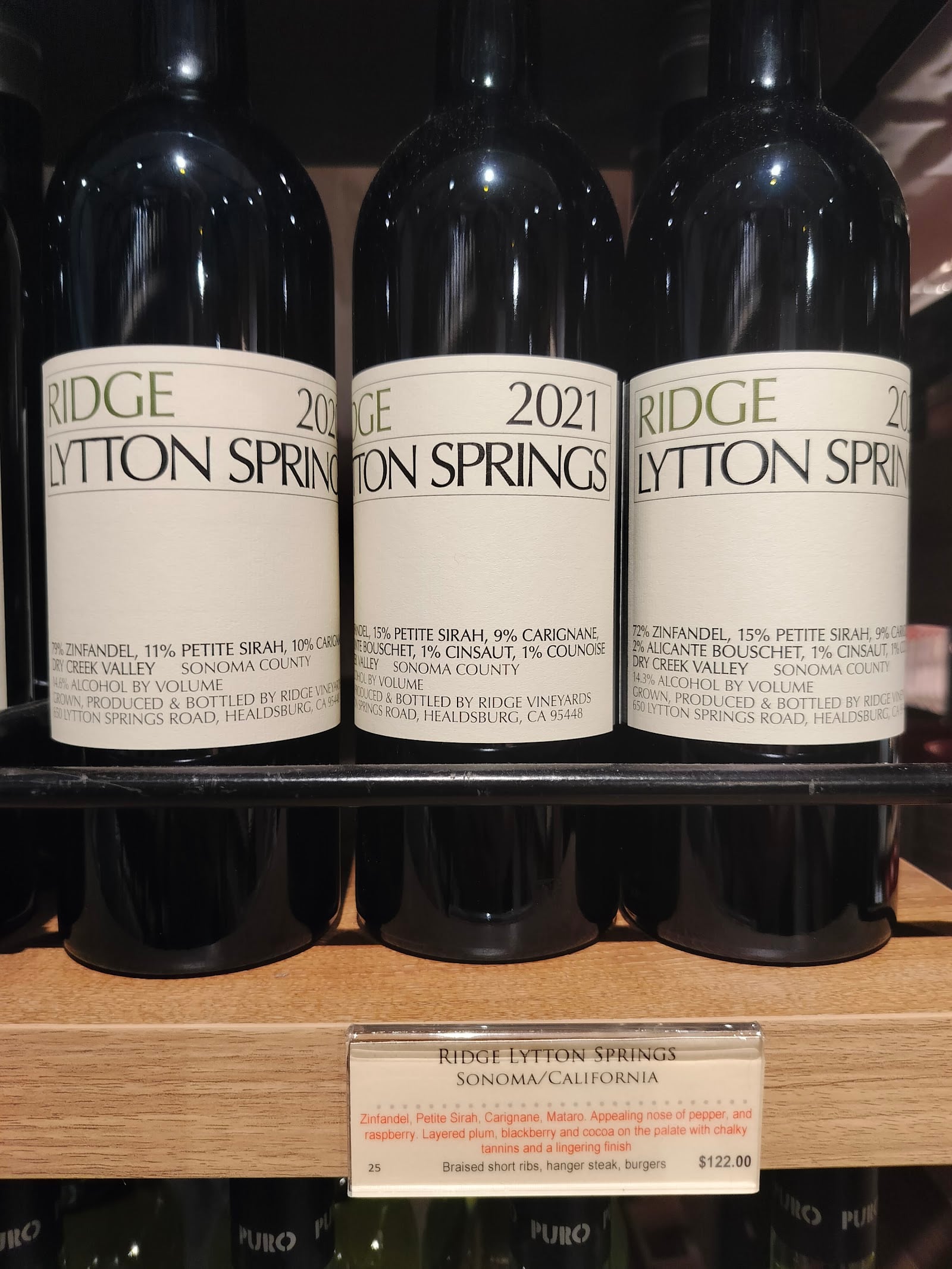 Ridge Vineyards (Lytton Springs) photo 1