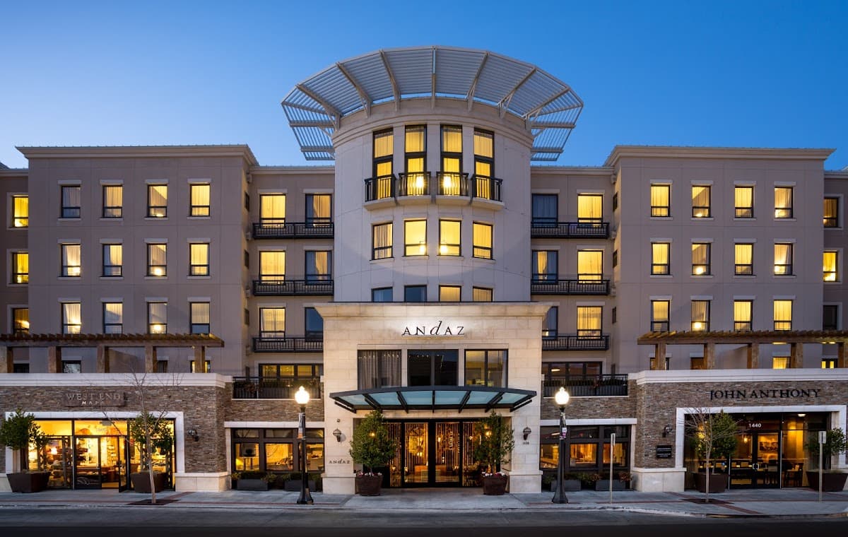 Andaz Napa, by Hyatt setting