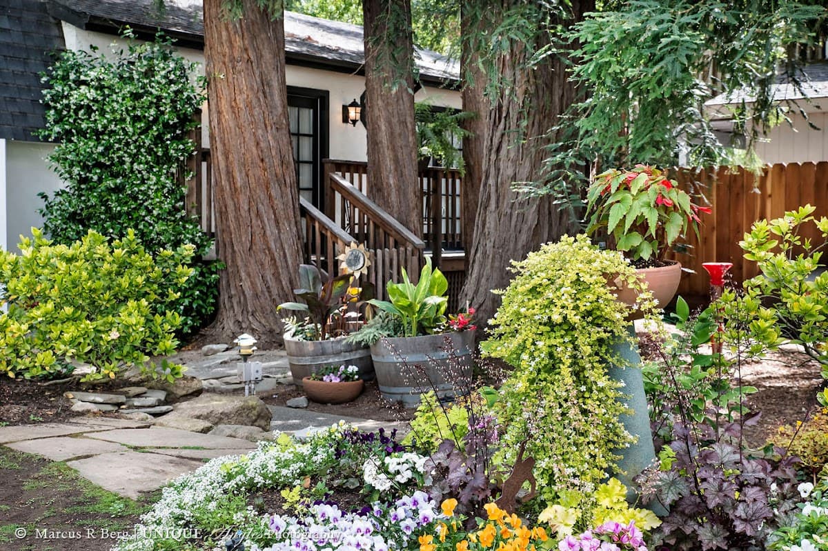 Candlelight Inn Napa Valley setting