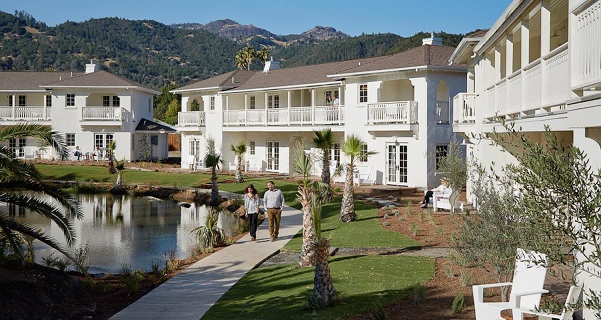 Indian Springs Calistoga setting