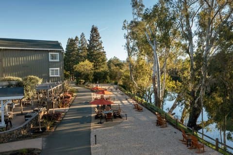 River Terrace Inn along the Napa River