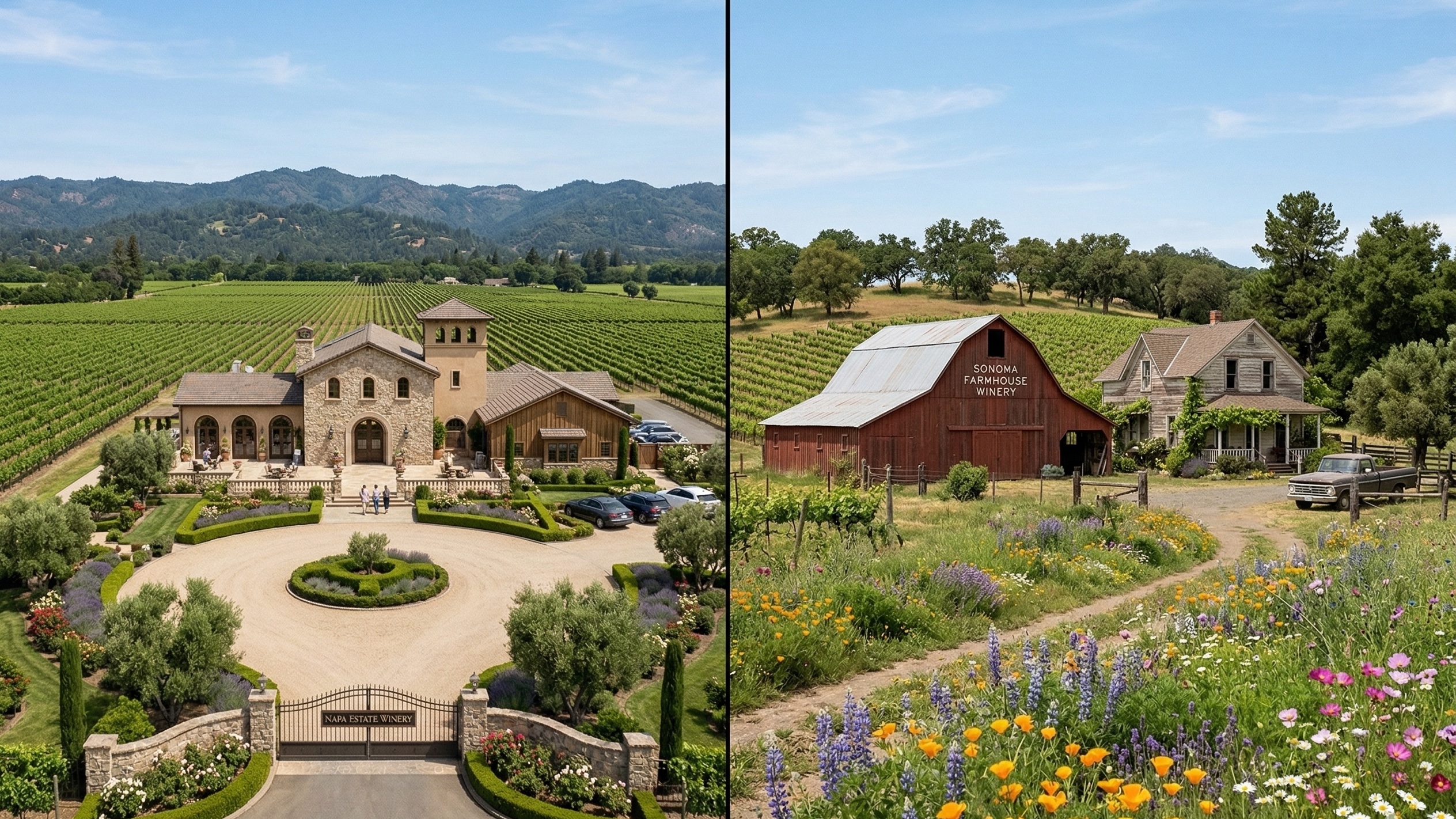 Napa vs Sonoma
